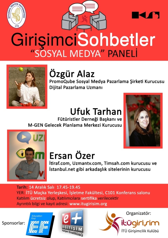 Girişimci Sohbetler Sosyal Medya Paneli