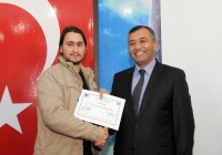 Eğitimlerini Tamamlayan Girişimciler Sertifikalarını Aldı.
