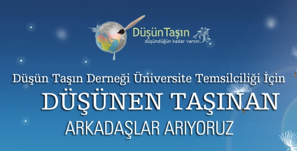 Düşün Taşın Derneği Üniversiteli Sosyal Girişimcilerini Arıyor!