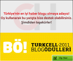 BÖ!2011'de Türkiye'nin En İyi Haber Blogu Olmaya Adayız!
