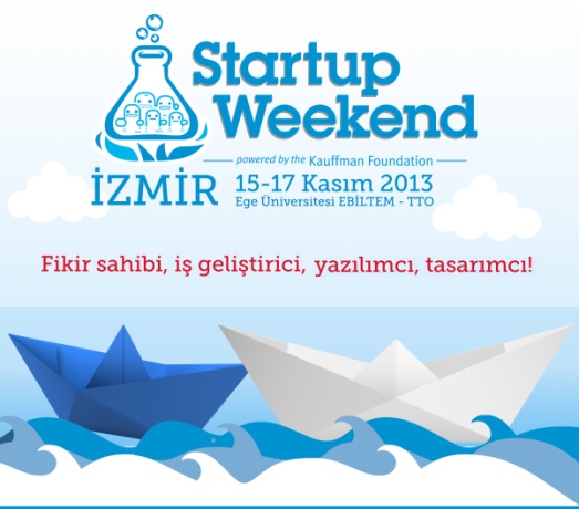 Startup Weekend İzmir, 15-17 Kasım'da Ege Üniversitesi'nde!