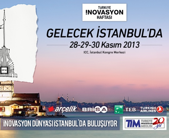Türkiye İnovasyon Haftası Etkinlik ve Konferansları 28-30 Kasım'da!