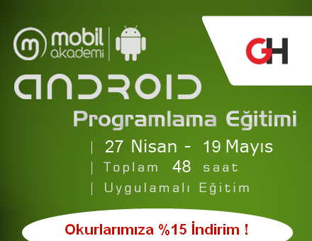 Mobil Girişimci Olmak İsteyenlere Android Programlama Eğitimi