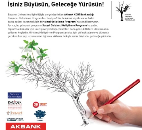 Akbank Girişimci Geliştirme Programı 2013 Başvuruları Başlıyor!