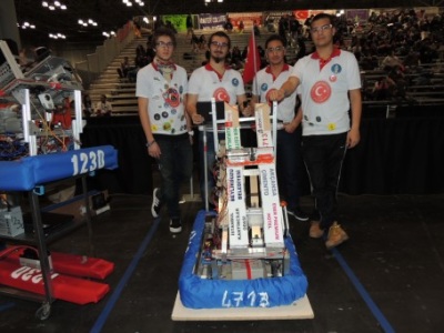 Öğrencilerimiz Uluslararası Robot Yarışmasından Birincilikle Döndü!