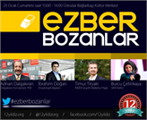 İkinci #EzberBozanlar Konferansı 25 Ocak'ta Bağlarbaşı'nda!