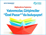 Özel Pazar Bilgilendirme Etkinliği 4 Kasım'da ODTÜ Teknokent'te!
