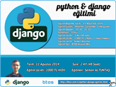 BTOS'tan İnternet Girişimcileri İçin Temel Python Django Eğitimi!
