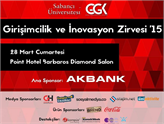 Sabancı GGK Girişimcilik ve İnovasyon Zirvesi '15 Sizleri Bekliyor!