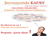 KADEM ve TÜBİTAK'tan Girişimci Genç Kadınlara Destek!