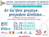 Ar-Ge, İnovayon Zirvesi ve Sergisi 29-30 Kasım'da İstanbul'da!