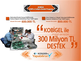 KOBİGEL Destek Programı İle İmalat Sanayisine 300 Milyon Liralık Destek!
