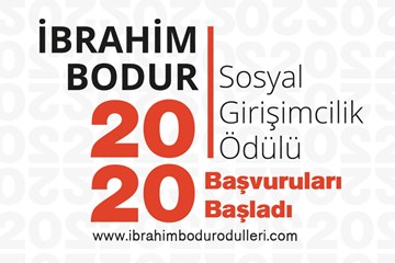 İbrahim Bodur Sosyal Girişimcilik Ödülü 2020 Başvuruları Başladı