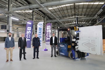 Sürücüsüz Forklift TOSB Yollarında Test Edilmeye Başlandı