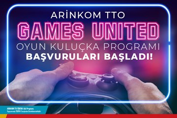ARİNKOM - Games United Oyun Kuluçka Programı Başlıyor!