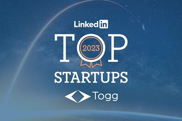 Togg, LinkedIn En İyi Startup'lar Listesinde Zirvede Yer Aldı
