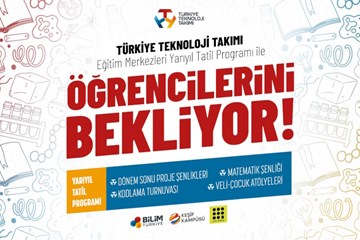 T3 Eğitim Merkezleri Yarıyıl Tatil Programına Öğrencileri Bekliyor