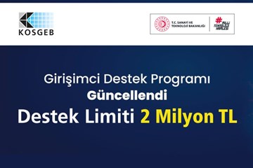 KOSGEB Girişimcilik Destekleri Güncellendi