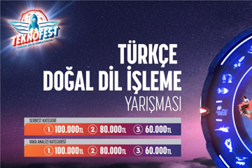 Türkçe Doğal Dil İşleme Yarışması Başvurularınızı Bekliyor!
