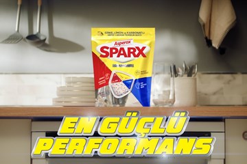 Yerli Sermaye Bulaşık Makinesi Deterjanı Girişimi SPARX Raflarda