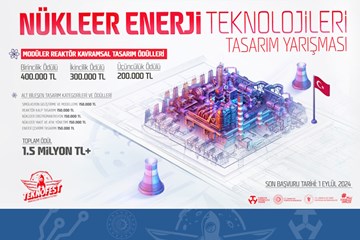 Nükleer Enerji Teknolojileri Tasarım Yarışması Başvuruları Açıldı