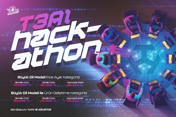 Türkiye'nin Büyük Dil Modeli Yarışması T3Al Hackathon Başlıyor