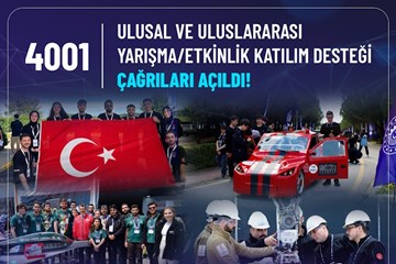 Yerel ve Global Yarışma-Etkinlik Katılım Desteği Çağrıları Açıldı!
