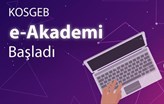 e-Akademi ile KOSGEB Girişimcilik Eğitimleri Artık Sanal Ortamda!