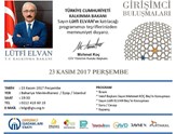 GİV Girişimci Buluşmaları'nın 2017 Kasım Konuğu: Sn. Lütfi Elvan!