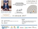 GİV Girişimci Buluşmaları'nın 2017 Aralık Konuğu: İsmail Rüştü Cirit!