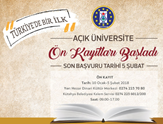 Türkiye’de Bir Belediye Tarafından Açılan İlk “Açık Üniversite” Girişimi!