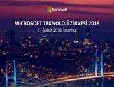​Geleceğin Teknolojileri 21 Şubat'ta Microsoft Teknoloji Zirvesi’nde!