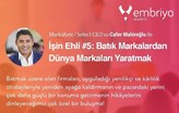 Cafer Mahiroğlu, 28 Nisan'da İşin Ehli  Buluşmalarında!