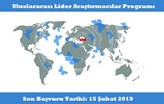 Uluslararası Lider Araştırmacılar Programı Başvurularınızı Bekliyor!