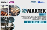 MAKTEK İzmir 2019 İçin Geri Sayım Başladı: 9-12 Ekim