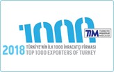 Türkiye'nin İlk 1000 İhracatçısı 2018'in Sonuçları Açıklandı!