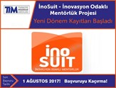 İnovasyon Odaklı Mentörlük Projesi İnoSuit'e Kayıtlar Başladı!
