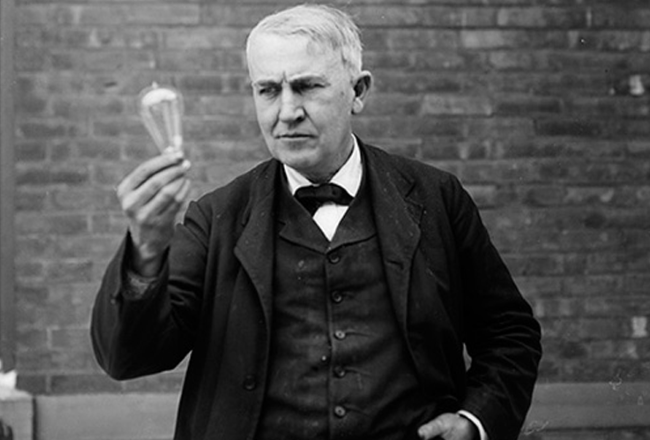 Thomas Edison: Başarısızlık Yeniden Deneyebilme Fırsatıdır!