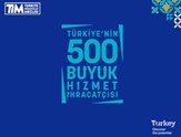 Türkiye'nin 500 Büyük Hizmet İhracatçısı Araştırması Sizi Bekliyor!